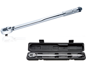 Hochpräziser 1/4"3/8" Drehmomentschlüssel ±4% Genauigkeit 45-Zahn-Ratschenschlüssel für Fahrrad Motorrad Auto Reparatur - Product Image 1