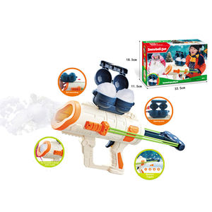Penjualan laris 2024 Kit mainan Pembuat bola salju mainan salju luar ruangan musim dingin dengan klip alat pembuat bola salju Blaster Gun Snowball - Product Image 1