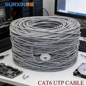 Cable LAN de 305 m, <span class=keywords><strong>UTP</strong></span>, SFTP, FTP, <span class=keywords><strong>F</strong></span>/<span class=keywords><strong>UTP</strong></span>, para interiores y exteriores, CAT6, cobre puro, 1000 pies, 23 AWG, <span class=keywords><strong>CAT</strong></span> <span class=keywords><strong>6A</strong></span>, cable de red Ethernet - Product Image 6
