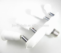 Direction réglable E27/E26/E40 à 4 E27/E14/GU10 adaptateur séparateur E26 à 4XE26 douille E27 à 4 * E27 adaptateur convertisseur