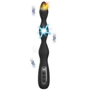 Vibrador de Silicona Europeo SEXBAY, Explosivo, con Calor, Descarga Eléctrica, Multifunción, Ajustable, Masaje Vibratorio para la Próstata Femenina - Product Image 1