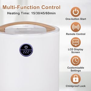 Calentador de Toallas Superior para Baño con Pantalla LED, Calentamiento Rápido, Diseño OEM/ODM, Secado de Toallas, Capacidad de 20L para Invierno Frío - Product Image 3