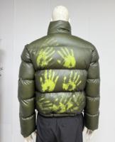Chaquetas Acolchadas Gruesas Termo-crómicas con Cambio de Color Sensible a la Temperatura, Impermeables, con Diseño Gráfico, para Hombre