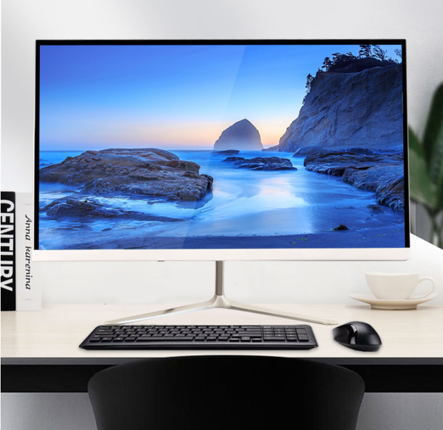 Desktop PC All in One 19" White Pc All in One Intel Core I5 I7 I9 Computer Set PC All in One