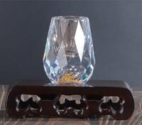 Verres à vin en cristal avec feuille d'or, verrerie haut de gamme pour cocktails, shots, whisky, vodka, bière, mugs, ensembles créatifs pour la maison et le bar, tasses à liqueur