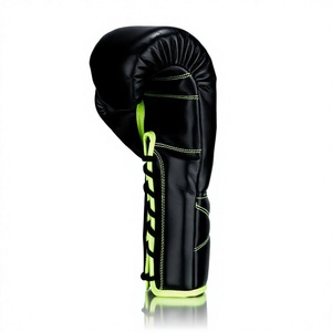 Gants de boxe personnalisés blancs en cuir respirant à lacets pour adultes – Équipement d'entraînement – Gants de boxe Winning – Gants No Boxing No Life - Product Image 2