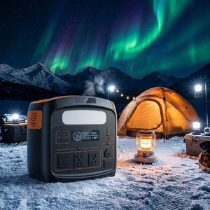 Intelligent S1200 Portable <b>Power</b> Station 1200W Solar Generator Pure Sine Wave Smart <b>UPS</b> PD 100W Outdoor - Product Image 3