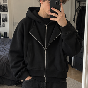 Sudaderas Con Capucha <strong>Hoodie</strong> Loose Fit Custom Vintage Al Por Mayor Basicas De Trabajo Uniforme Rompevientos Sport Angel Sudadera - Product Image 2