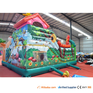 Château gonflable Insect Garden, combo de jeux gonflables avec toboggans aquatiques et secs <span class=keywords><strong>pour</strong></span> les fêtes d'<span class=keywords><strong>anniversaire</strong></span> - Product Image 5
