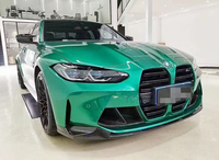 Jupe latérale avant en fibre de carbone sèche Style MP Diffuseur arrière Spoiler avant pour BMW G80 G82 M3 M4