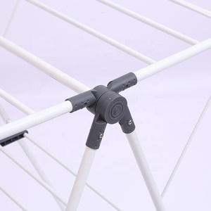 20M ייבוש שטח מתקפל נייד דמוי כנף גרב מחזיק ייבוש מרפסת מתלה כבד החובה בגדי ייבוש מדף - Product Image 5