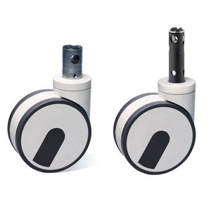 Schlussverkauf Hersteller-Radtrolle Baby 5-Zoll-125-Zoll Zwillingsrad Zentralauslösung Medizinisches Rundrollerrad - Product Image 1