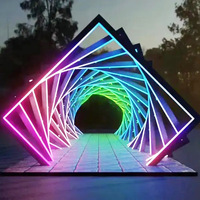 Bande lumineuse LED pleine couleur IP20 24V RGB COB, éclairage paysager extérieur, auto-adhésive, rétroéclairage de plafond, lumière linéaire ambiante