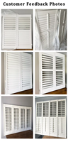 Grille de ventilation linéaire en aluminium écologique et étanche de style moderne pour fenêtres à persiennes, idéale pour les appartements et les hôtels