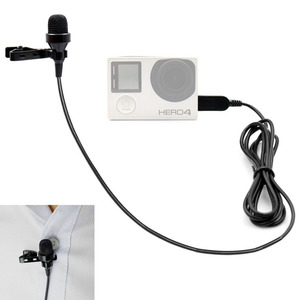 1.2M Mini <span class=keywords><strong>USB</strong></span> Adapter Âm Thanh Với Mic Cáp Bên Ngoài Nhựa Microphone Cho <span class=keywords><strong>GoPro</strong></span> Anh Hùng 3/3 +/4 Hành Động Phụ Kiện Máy Ảnh - Product Image 1