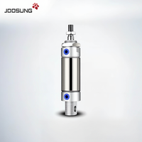 Mini-cylindre pneumatique MA25x100-S en acier inoxydable, actionneur magnétique à air pour systèmes d'automatisation