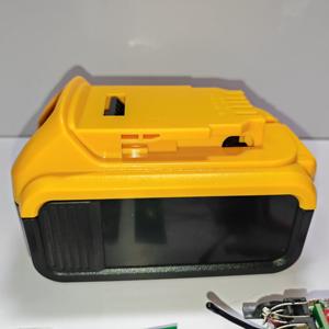 Prix usine Dewal 20V 6.0ah 5ah DCB206 DCB205 BOÎTIER EN PLASTIQUE avec GRAND BMS PCB carte 10 cellules 18650 DCB184 18V boîtier en plastique LOGEMENT - Product Image 2