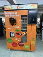Máquina Expendedora Inteligente de Jugo de Naranja de Autoservicio 24H, Control Remoto por Aplicación en la Nube, Idioma y Apariencia Personalizables