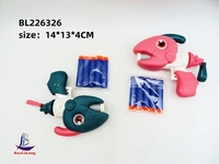 Shark airsoft – pistolet de tir en toute sécurité pour enfants, pistolet à balles souples EVA