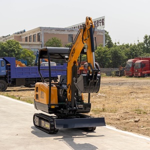 เครื่องจักรกลเคลื่อนย้ายดินรุ่นใหม่ ได้รับการรับรองมาตรฐาน CE เครื่องยนต์ EPA รถขุดไฮดรอลิกขนาดเล็กแบบตีนตะขาบ HT-22 พร้อมหัวเจาะแบบมีหัวหนีบ - Product Image 6