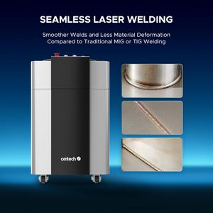 Nouvelle soudeuse laser à fibre portative 3000W 3-en-1, machine de soudage, nettoyage et découpe laser avec alimentation en fil intégrée, composants THK - Product Image 6