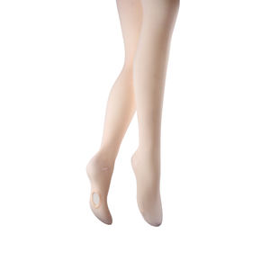 Collant da Balletto Convertibili Rosa e Bianchi per Ragazze 60D - Product Image 3