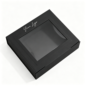 Boîte rigide pliable créative pour le présentation de cils, rouges à lèvres, maquillage et cosmétiques, boîte cadeau en papier magnétique pliable - Product Image 4