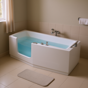 Baignoire Iris pour personnes âgées 170 x 80 cm avec cadre et 2 panneaux - Product Image 3