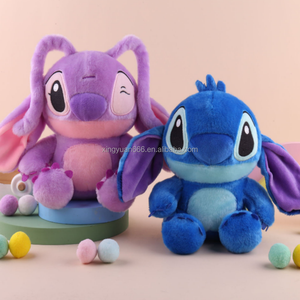 En gros, Peluches Anime Stitch Bleues Super Douces de 8 Pouces, Mignonnes et Cartoon, en Coton PP, pour <span class=keywords><strong>Anniversaire</strong></span>, PP Claw - Product Image 5