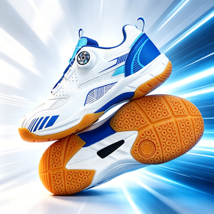 Chaussures de <span class=keywords><strong>badminton</strong></span> et de tennis professionnelles, été, unisexe, dessus en microfibre et mesh, semelle extérieure en caoutchouc EVA antidérapante - Product Image 1