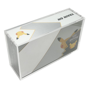 Jihong <span class=keywords><strong>PokeMon</strong></span> Celebrations Ultra Premium Collection Boîte acrylique Vitrine avec couvercle magnétique - Product Image 4