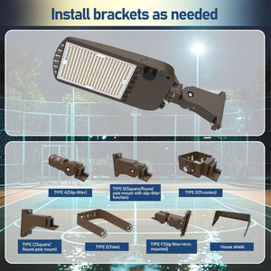 Sản lượng cao dẫn ánh sáng đường phố 100W IP66 không thấm nước shoebox đường đèn cho con đường và các ứng dụng ngoại ô - Product Image 6