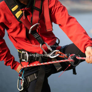 Équipement d'escalade, rappel, assurage, escalade sur rocher, dispositif d'assurance de sauvetage, abaisseur de sauvetage en aluminium 35KN, abaisseur en forme de 8 - Product Image 6