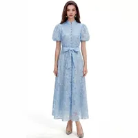 Robes décontractées en gros, rose, abricot, bleu, plusieurs tailles, fournisseur OEM ODM