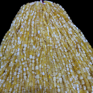 Gioielli in ambra russa naturale di alta qualità a forma di barile di pelle di tigre bianca 8-14mm, perline di preghiera musulmane Complete con imam - Product Image 2