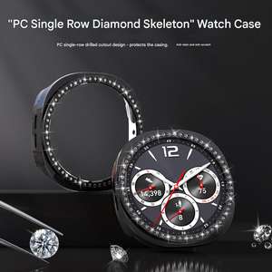 เคสนาฬิกาอัจฉริยะ Upro ขนาด 40 มม. 44 มม. ฝาครอบ PC ป้องกันรอยขีดข่วนแบบเพชร สำหรับ Samsung Galaxy Watch 8 7 - Product Image 4