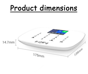 Chống trộm 4G Wifi Home An Ninh Hệ Thống Báo Động Tín Hiệu Detector Cháy/Gas/Nước Detector Cảm Biến Điều Khiển Từ Xa Home Hệ Thống Báo Động - Product Image 5