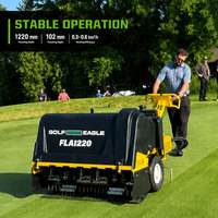 Aireador FLA1220 Fabricado en China, Alivio del Suelo Profundo, Recuperación Rápida del Verde, Césped Suave, Mejor Drenaje, Aireador para Campos de Golf con Certificación CE