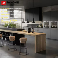 Meubles de cuisine modernes et intelligents de luxe PA, armoires de cuisine personnalisées haut de gamme