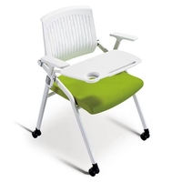 Chaise de bureau multifonctionnelle en maille au design moderne, pliable, pour la maison, le bureau, les étudiants, les salles de conférence et les écoles