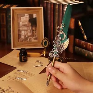Ensemble cadeau de stylo plume de haute qualité Maxfree, stylo plume personnalisé de luxe pour écrire, cadeau d'anniversaire, cadeau de remise de diplôme - Product Image 3