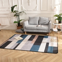 Tapis 3D moelleux en velours nordique Alfombras tapis modernes tapis salon