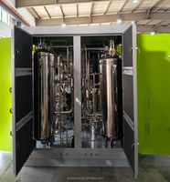 40bar 185KW Compresseur d'air à vis haute pression sans huile 20bar PM INVERTER