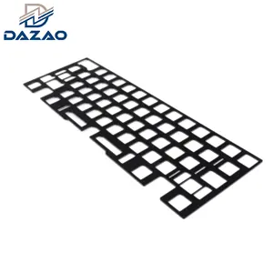 Teclado mecânico de armazenamento, teclado mecânico personalizado de alumínio cnc
