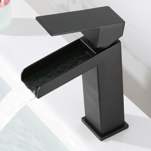 Robinet cascade en acier inoxydable 304 de Kaiping Plumbing Hardware, mitigeur chaud/froid pour lavabo - Product Image 1