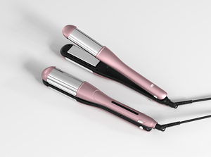 Herramienta de estilismo de salón 2 en 1, revestimiento PTC, calefacción, rizador eléctrico, plancha plana, plancha de pelo moldeadora de vapor - Product Image 3