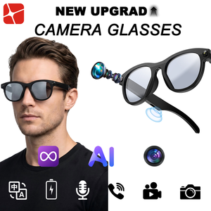 Mini Gafas Inteligentes con IA, Cámara de 8MP, Grabación de Video, Wifi 6, Traducción Profesional para el Mercado de <span class=keywords><strong>Italia</strong></span> y España - Product Image 1