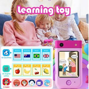 Cámara para Niños y Niñas, Juguete Educativo Musical, Recargable, Pantalla Táctil de 2.8 Pulgadas, CMOS, Gran Angular de 180°, Tarjeta SD - Product Image 5
