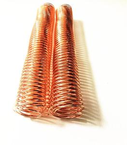 Nylon Tráng <span class=keywords><strong>3</strong></span>/8 Inch Dây-o Ràng Buộc Cuốn Sách Ràng Buộc Kim Loại Xoắn Ốc 48 Vòng Máy Tính Xách Tay Ràng Buộc Dây Vòng Đơn - Product Image 2