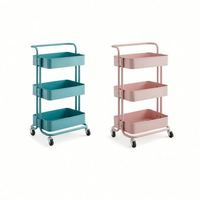 Organisateur en acier multi-usages, rangement mobile, support de rangement en métal pour robinet, armoire